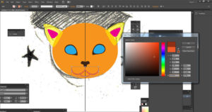 Changing color with Adobe Illustrator Swatch